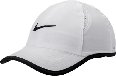Nike 'Feather Light' Dri-Fit Cap In White/Black | ModeSens