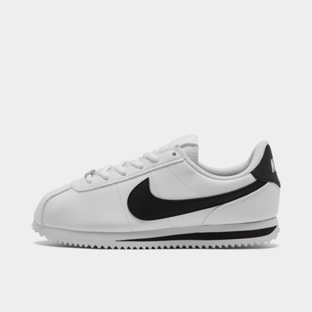 Nike Big Kids' Cortez Basic Sl Casual Sneakers From Finish Line In White
