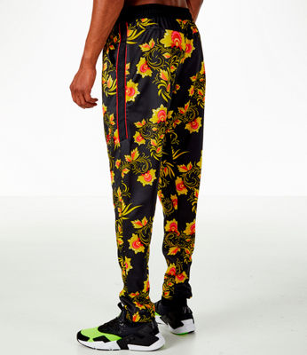 nike floral track pants