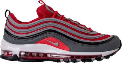 Nike Men's Air Max 97 Running Sneakers From Finish Line In Red