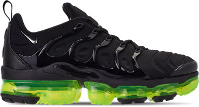 vapor max black and green