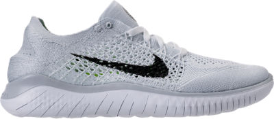 Nike Women's Free Rn Flyknit 2018 Running Shoes, White