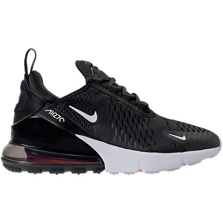 Nike Big Kids' Air Max 270 Casual Shoes In Black/white/anthracite