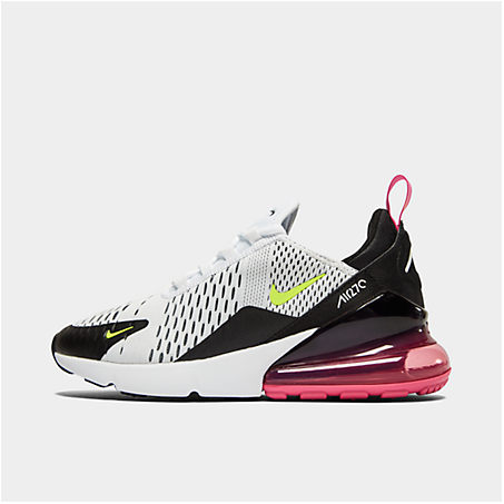 Nike Big Kids' Air Max 270 Casual Shoes In White
