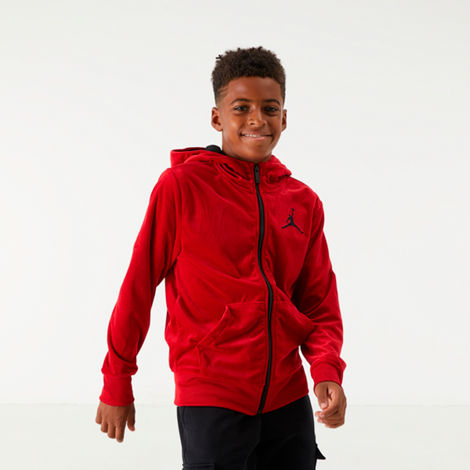 Jordan red sales jacket