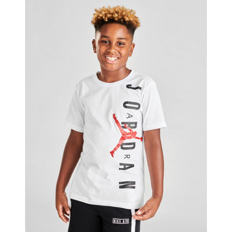 Nike Jordan Kids' Hbr T-shirt In White | ModeSens