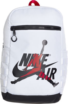 white air jordan backpack