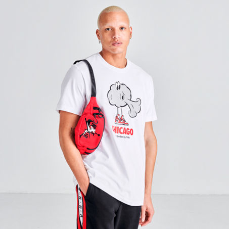 Nike Jordan Jumpman Classics Crossbody Bag In Red