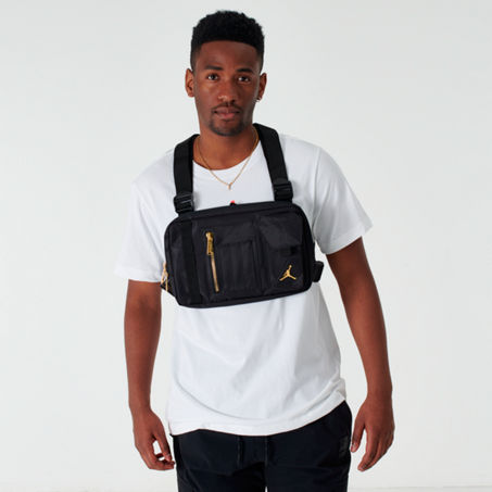 Naar de waarheid Glimp meer Nike Jordan Jordan Ma-1 Chest Rig Bag In Black | ModeSens