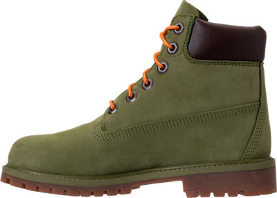 green salomon boots