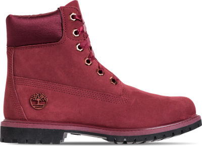 Women's Timberland 6 Inch Classic Premium Wide Satin Lace Boots