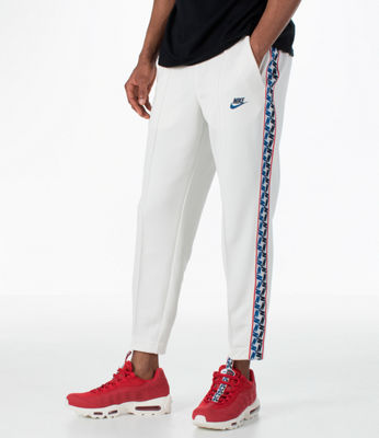 white nike trackies