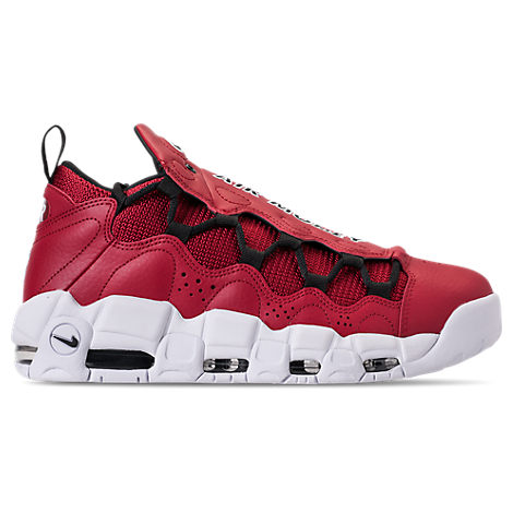 NIKE MEN'S AIR MORE MONEY BASKETBALL SHOES, RED,2379625
