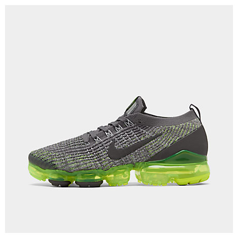 Nike Men's Air Vapormax Flyknit 3 Running Shoes In Grey Size 8.0