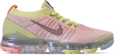 NIKE NIKE WOMEN'S AIR VAPORMAX FLYKNIT 3 RUNNING SHOES IN YELLOW SIZE 6.0,2495432