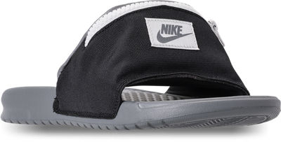 men's nike benassi jdi fanny pack slide sandals