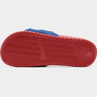 men's nike benassi jdi fanny pack slide sandals