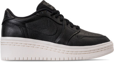 UPC 826220000619 product image for Jordan Women's Air Retro 1 Low Lifted Casual Shoes, Black | upcitemdb.com