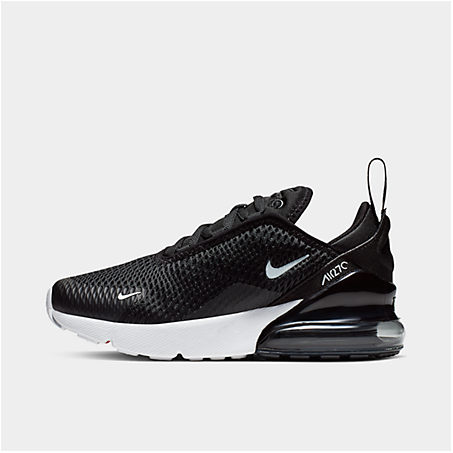 Shop Nike Little Kids' Air Max 270 Casual Shoes In Black/anthracite/white