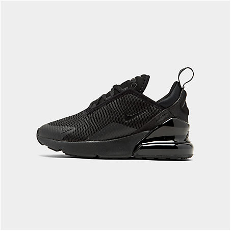Shop Nike Little Kids' Air Max 270 Casual Shoes In Black