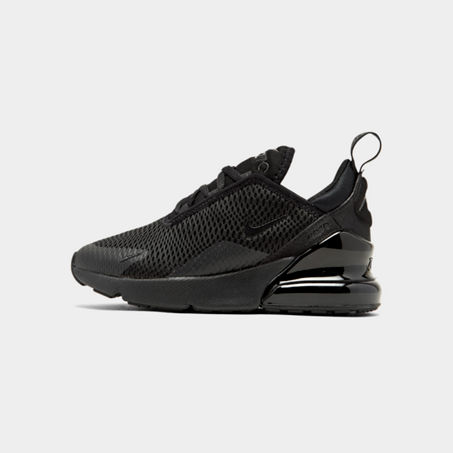 Shop Nike Little Kids' Air Max 270 Casual Shoes In Black