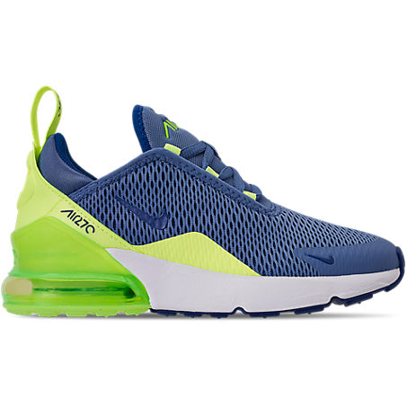 Nike Little Kids' Air Max 270 Casual Shoes In Blue