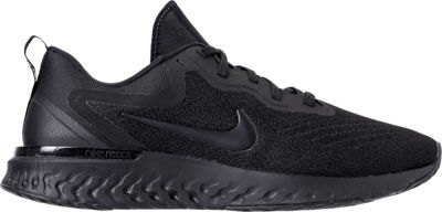 Right view of Men's Nike Odyssey React Running Shoes in Triple Black