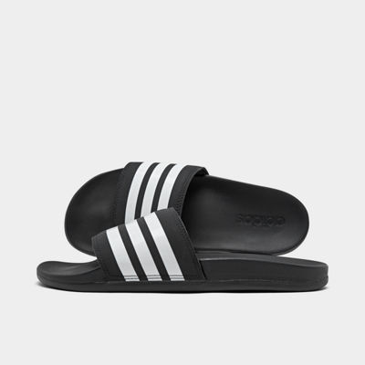 men's adidas essentials adilette comfort adjustable slide sandals