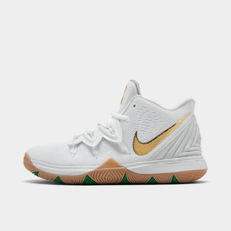 UPC 091209001073 product image for Nike Boys' Big Kids' Kyrie 5 Basketball Shoes, White | upcitemdb.com