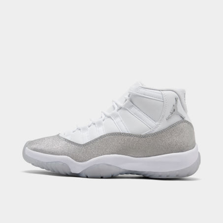 Nike Women's Air Jordan Retro 11 Low Basketball Shoes In White