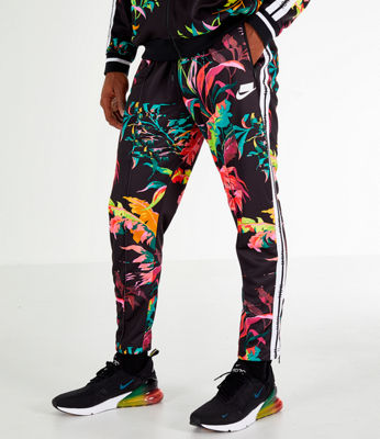 men's nike sportswear floral track pants