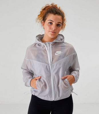 women's nike transparent windrunner wind jacket