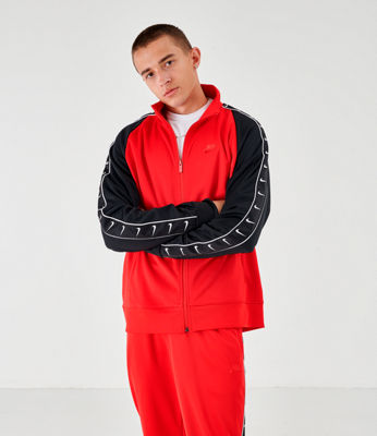 nike sportswear taped track jacket