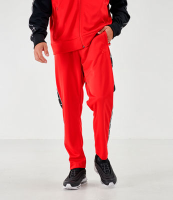 mens red nike track pants