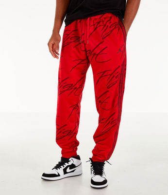 graphic track pants
