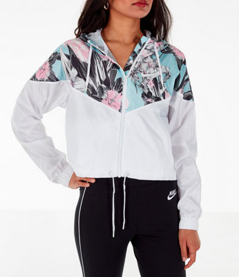 nike sportswear women's hyper femme cropped jacket