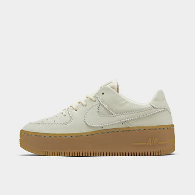 white nike air force 1 sage