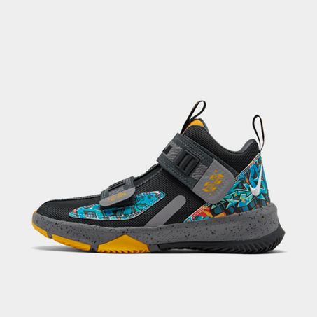 Nike Lebron Soldier 13 Little Kids' Shoe In Black