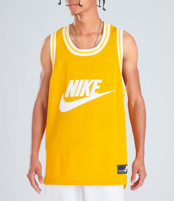 yellow nike tank top