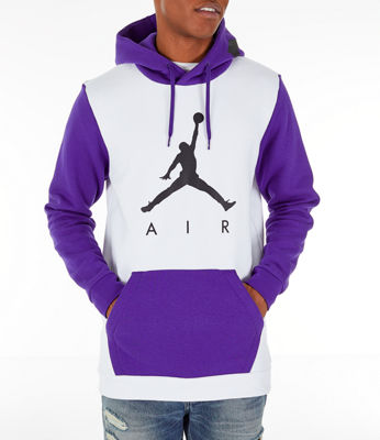 mens purple jordan hoodie