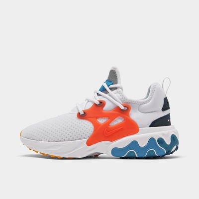 Nike Men's React Presto Running Sneakers From Finish Line In White