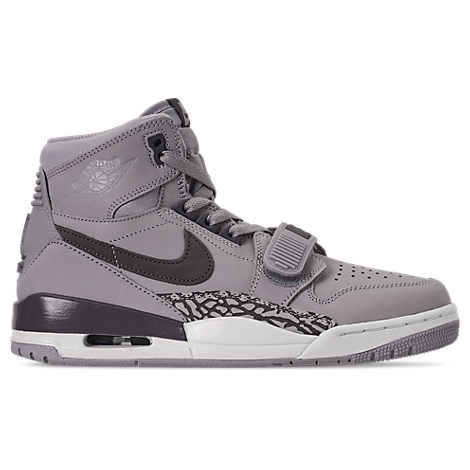 NIKE MEN'S AIR JORDAN LEGACY 312 OFF-COURT SHOES IN GREY SIZE 12.0 LEATHER,2428311