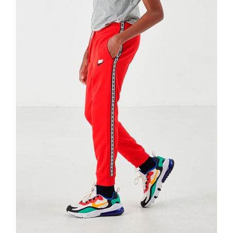 Nike Kids Boys Taped Jogger Pants In Red ModeSens