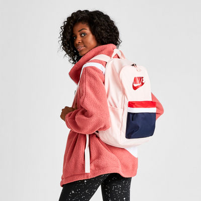 nike pink heritage backpack