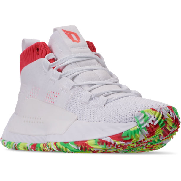 Boys' Big Kids' adidas Dame 5 Basketball Shoes Finish Line