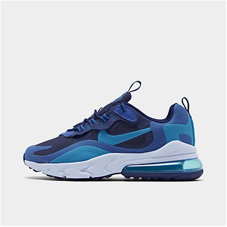 Nike Boys' Big Kids' Air Max 270 React Casual Shoes In Blue