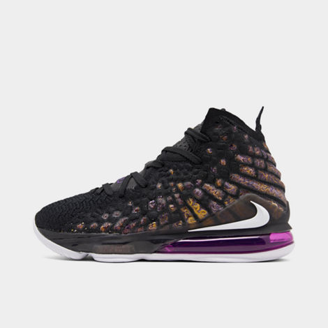 Nike Men's Lebron 17 Basketball Shoes In Black