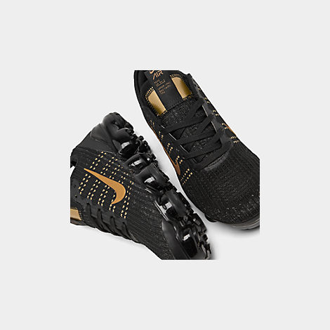 big kids' nike air vapormax flyknit 3 running shoes black big kids' nike air vapormax flyknit 3 running shoes black
