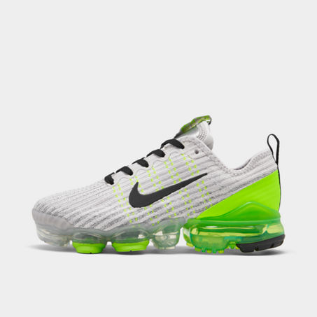 Nike Big Kids' Air Vapormax Flyknit 3 Running Shoes In White