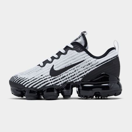 Nike Big Kids' Air Vapormax Flyknit 3 Running Shoes In White